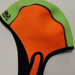 Swim Cap - Orange and Green Promate Ardent 3mm Beanie For Water Sports